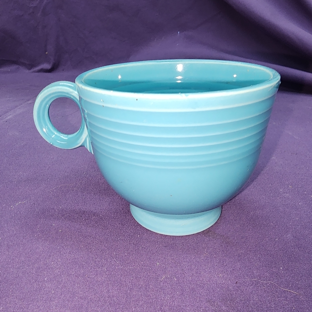Fiesta Coffee Cup/Mug, Vintage Tourquise***